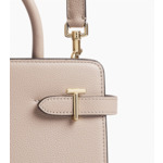 Sac à main moyen modèle Emilie en cuir grainé