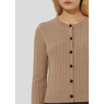 Cardigan Gaspard-Noisette en Laine Merinos Extrafine