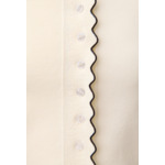 Cardigan maille contrasté