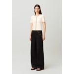 Cardigan maille contrasté