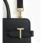 Sac à main moyen modèle Emilie en cuir signature T