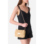 Moyen Sac Moon En Raphia 100% Laine Mérinos