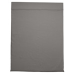Drap plat Partition Satin de coton Coloris Gris