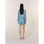 Veste courte en tweed à sequins