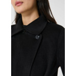 Manteau Mandy-Noir en Laine