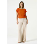 Women T-shirt Orange