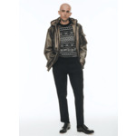 Pull à col rond en laine