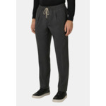 Pantalon en Laine avec Cordon de Serrage