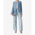 Veste Classique À Franges