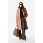 Manteau Dionysos En Laine Mélangée