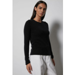 Pull col rond Nami NOIR 011