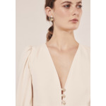 Robe Rolis-Ecru en Polyester