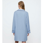 Amourette Jacquard NDW-Chemise de nuit manche courte