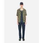 Chemise Imprimée Manches Courtes Homme
