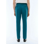 Chino ajusté en toile de coton