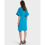 Robe Romille Bleu en Polyester