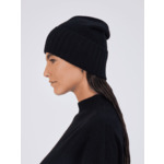Bonnet cachemire Dora NOIR