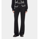 Pantalon Flare Noir Femme