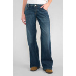 Jeans flare wide leg, longueur 34