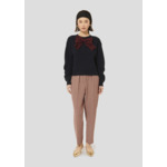 Pull Phoebe-Nuit en Laine Mercerisée