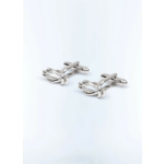 Boutons de manchettes noeud marin