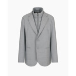 Blazer - gris clair mélange