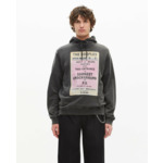 Sweat A Capuche Avec Print Devant