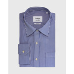 Chemise Classique rayée bleue