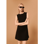 Robe Romea-Noir en Polyester