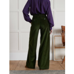 PANTALON LARGE VELOURS