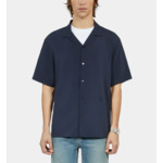 Chemise Bleu Marine Manches Courtes Homme