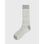 Chaussettes à motifs selburose gris