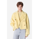 Manteau Carlin Effet peau lainée réversible