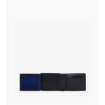 Portefeuille horizontal zippé 2 volets Charles en cuir grainé