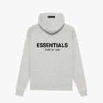Essentials Fear Of God Hoodie Relaxed Light Oatmeal Gris Clair