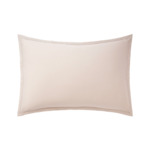 Desforges - Taie d'oreiller en percale de coton rouge, Alcove