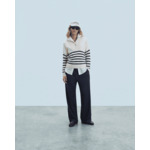 Pull Col Camionneur Marinière