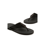 Cuir souple +logo noir + noir