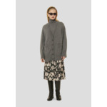 Gilet Ginger-Gris Chine en Laine Rws