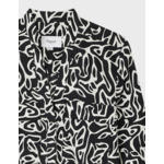 Chemise Annabelle imprimé zébré noir