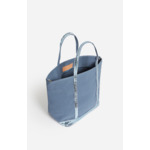 Cabas S En Toile Porté main ou bandoulière avec fermeture éclair