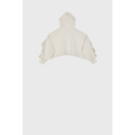 Sable blanc de felpa