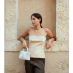 Mini sac à main Emilie en cuir verni