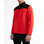 Polaire à col montant zippé homme