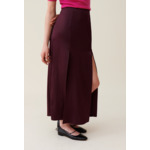 Jupe longue fluide à pinces