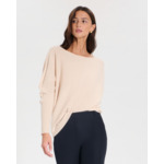 Pull Penseeboat Beige Chiné en Polyester