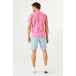 Men T-shirt Pink