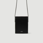 Pochette à bandoulière en cuir