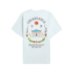 Casablanca T-shirt Le Temple Du Sport Blanc