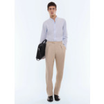 Chemise en popeline de coton biologique